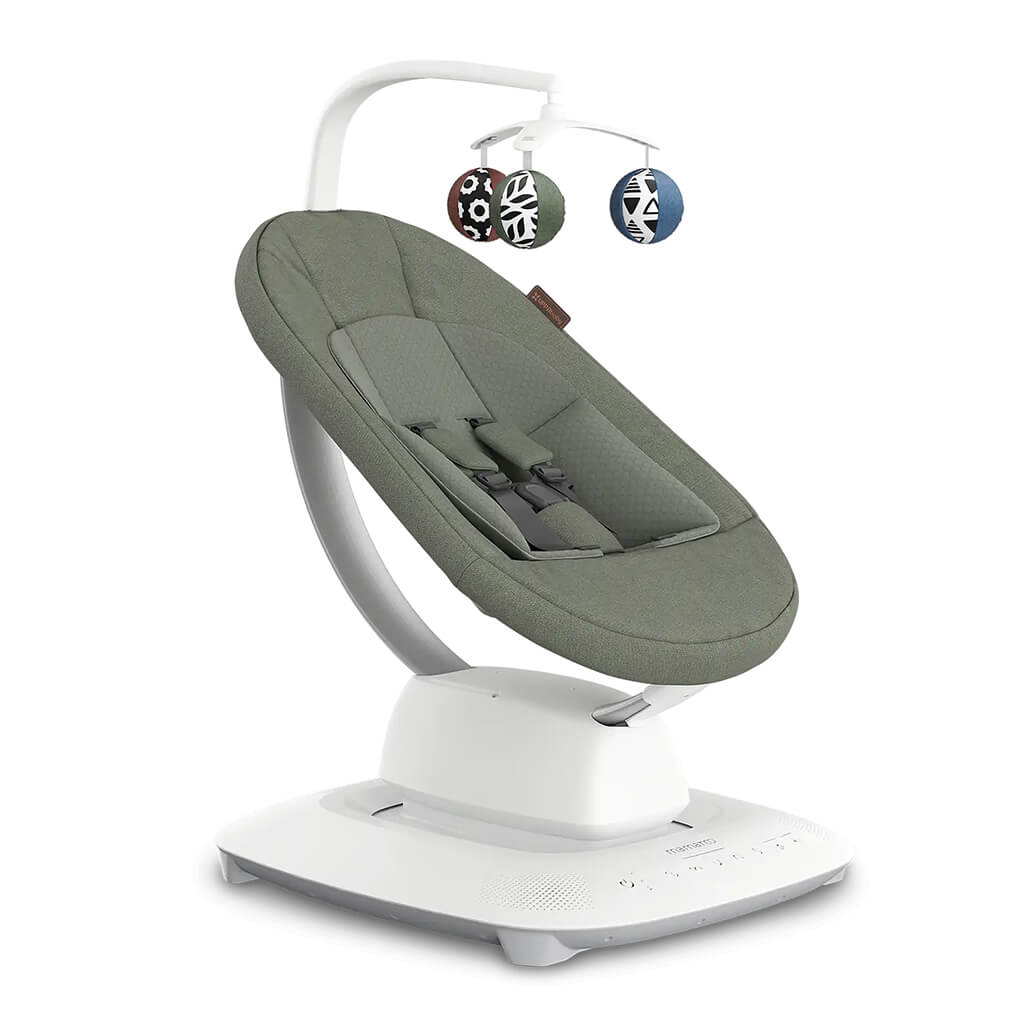 Color_Camila (Dark Green Melange) | Mamaroo Smart Swing | NINI and LOLI