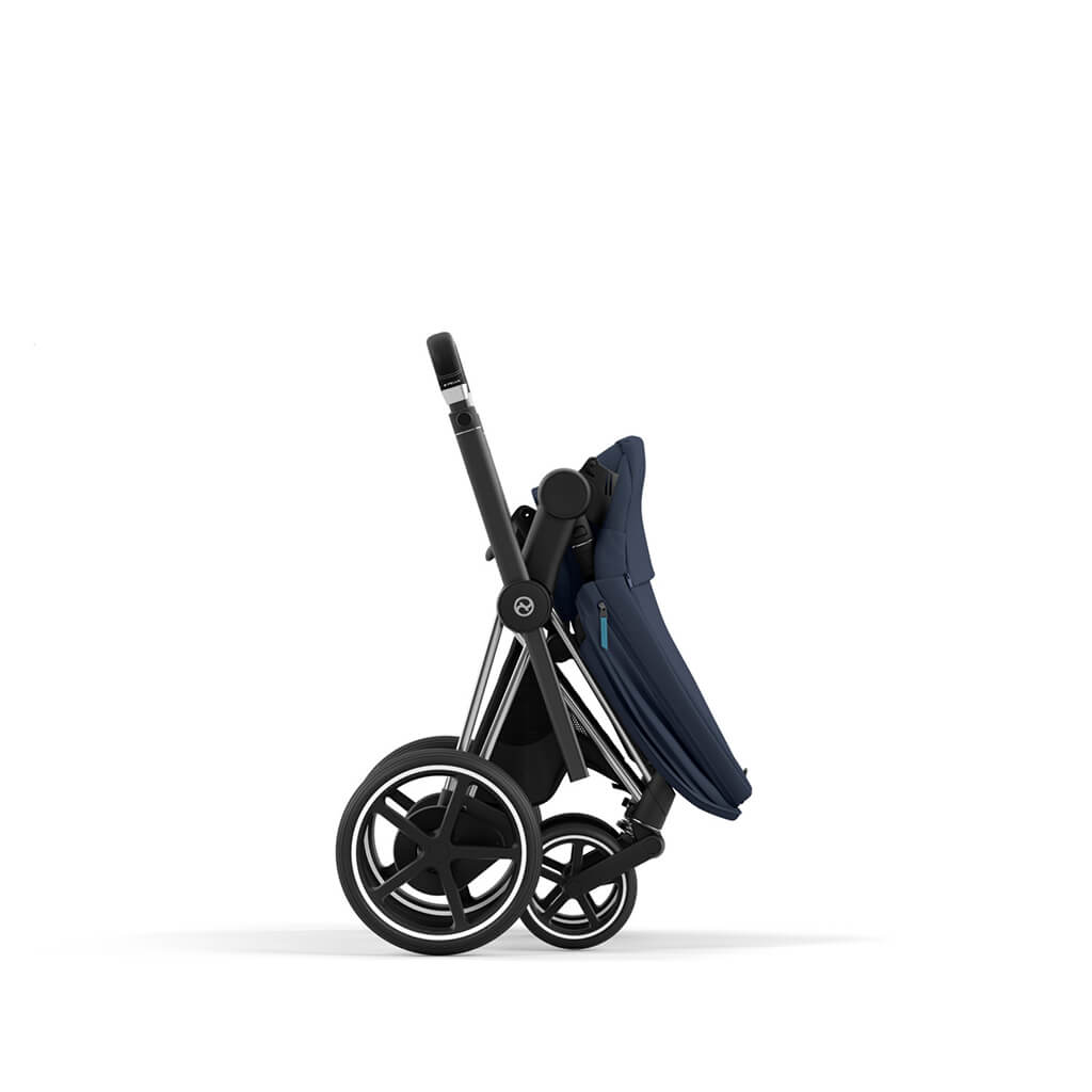 Color_Nautical Blue | e-Priam 2 Stroller Chrome/Black | NINI and LOLI