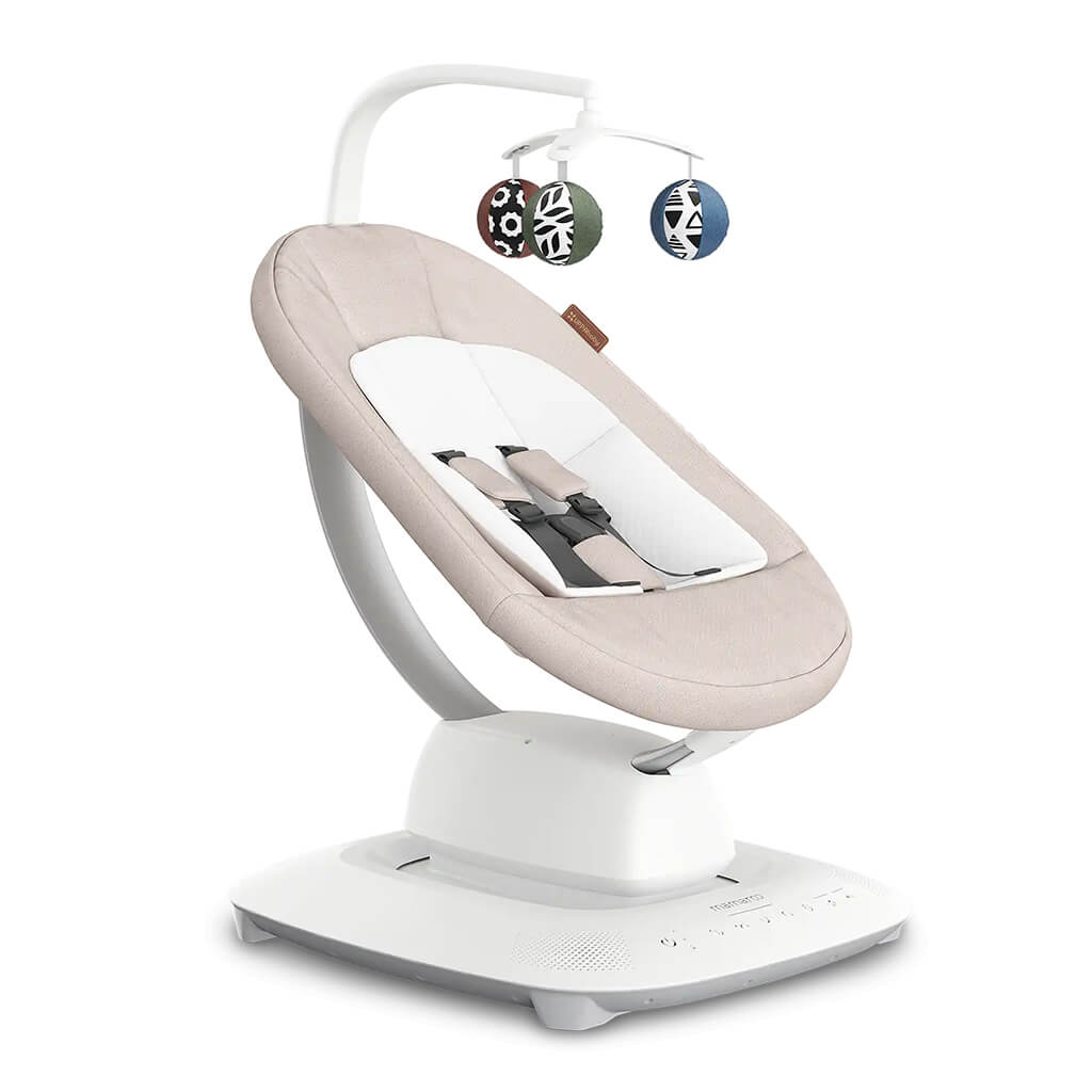 Color_Charlie (Sand Melange) | Mamaroo Smart Swing | NINI and LOLI