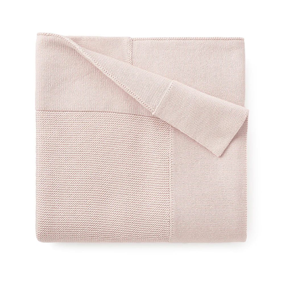 Knit Blanket Pale Pink