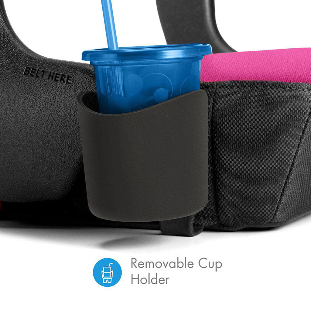 Color_Flamingo | Backless Booster Seat Olli | NINI and LOLI