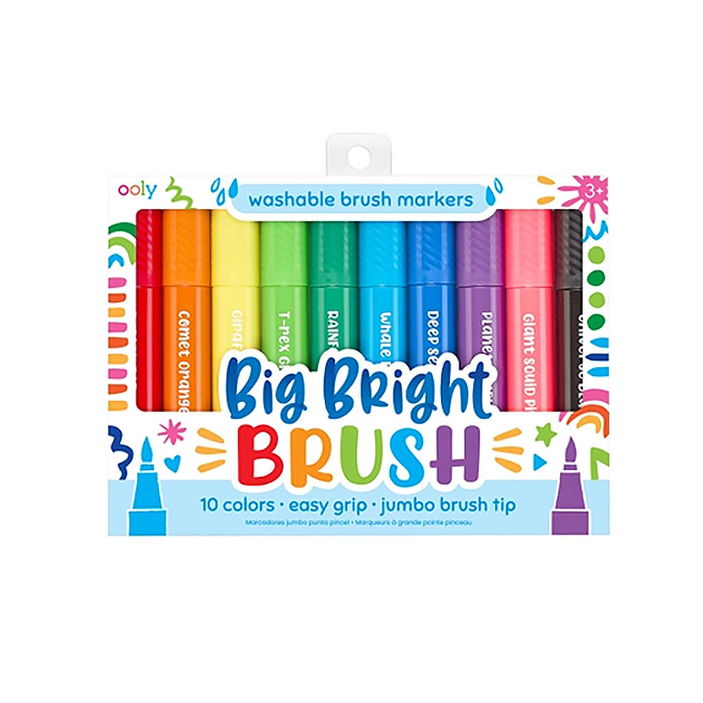 Big Bright Brush Markers