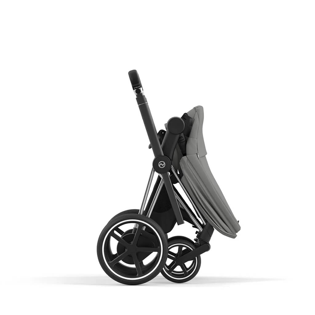 Color_Mirage Grey | e-Priam 2 Stroller Chrome/Black | NINI and LOLI