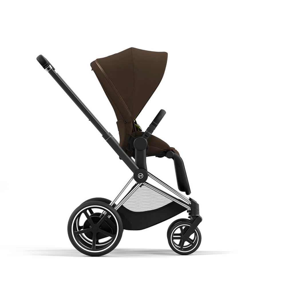 Color_Khaki Green | e-Priam 2 Stroller Chrome/Black | NINI and LOLI