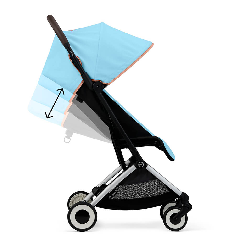 Orfeo Stroller Silver Frame - Floor Sample