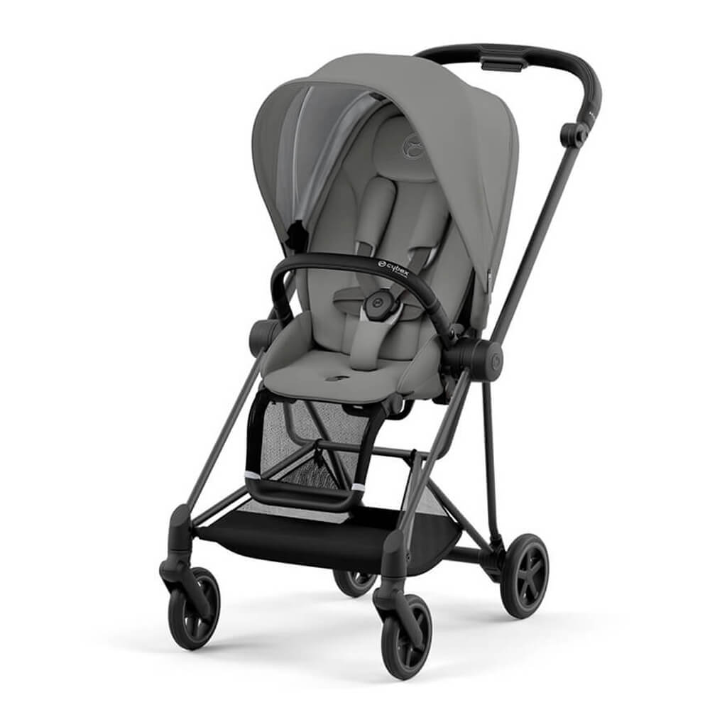 Color_Soho Grey | Mios 3 Stroller Matte Black | NINI and LOLI ALTEX