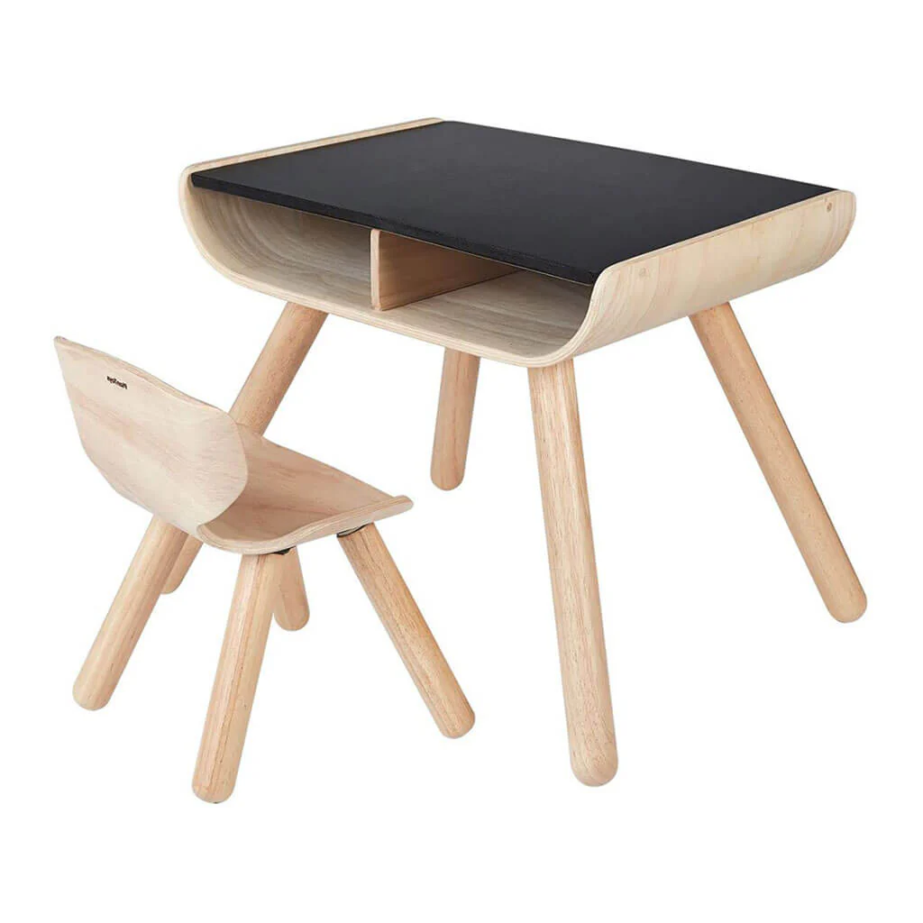 Table + Chair - Black