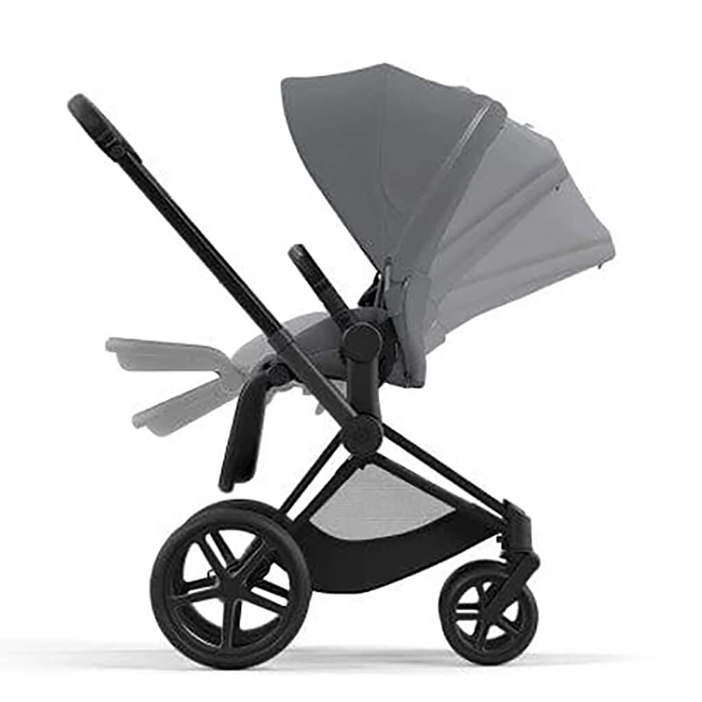 Priam 4 Stroller Matte Black