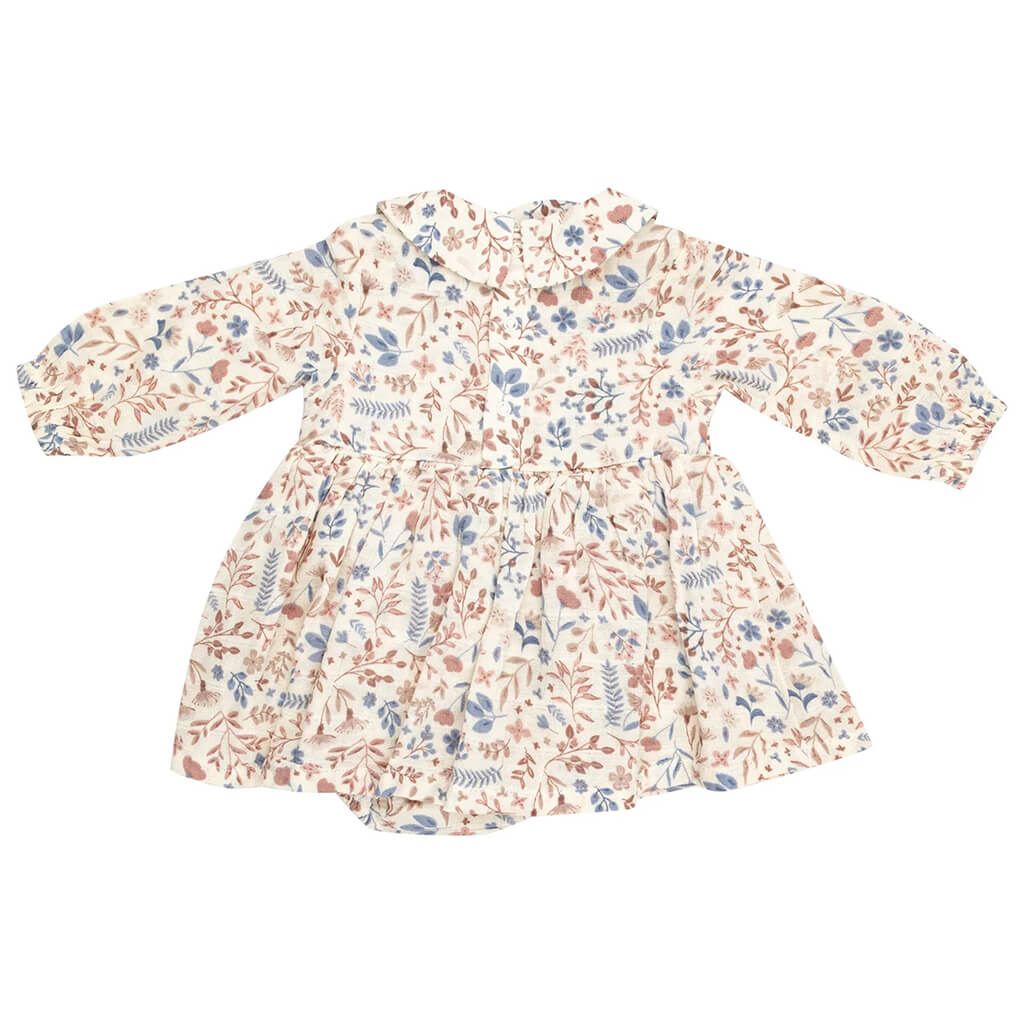 Angel Dear Peter Pan Collar Bubble Western Floral