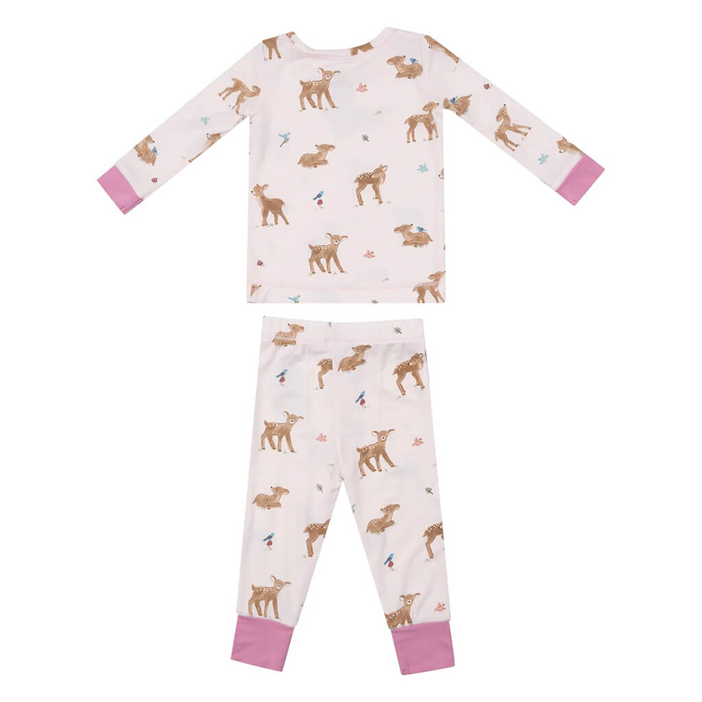 Angel Dear Long-Sleeve Pajama Set Soft Deer