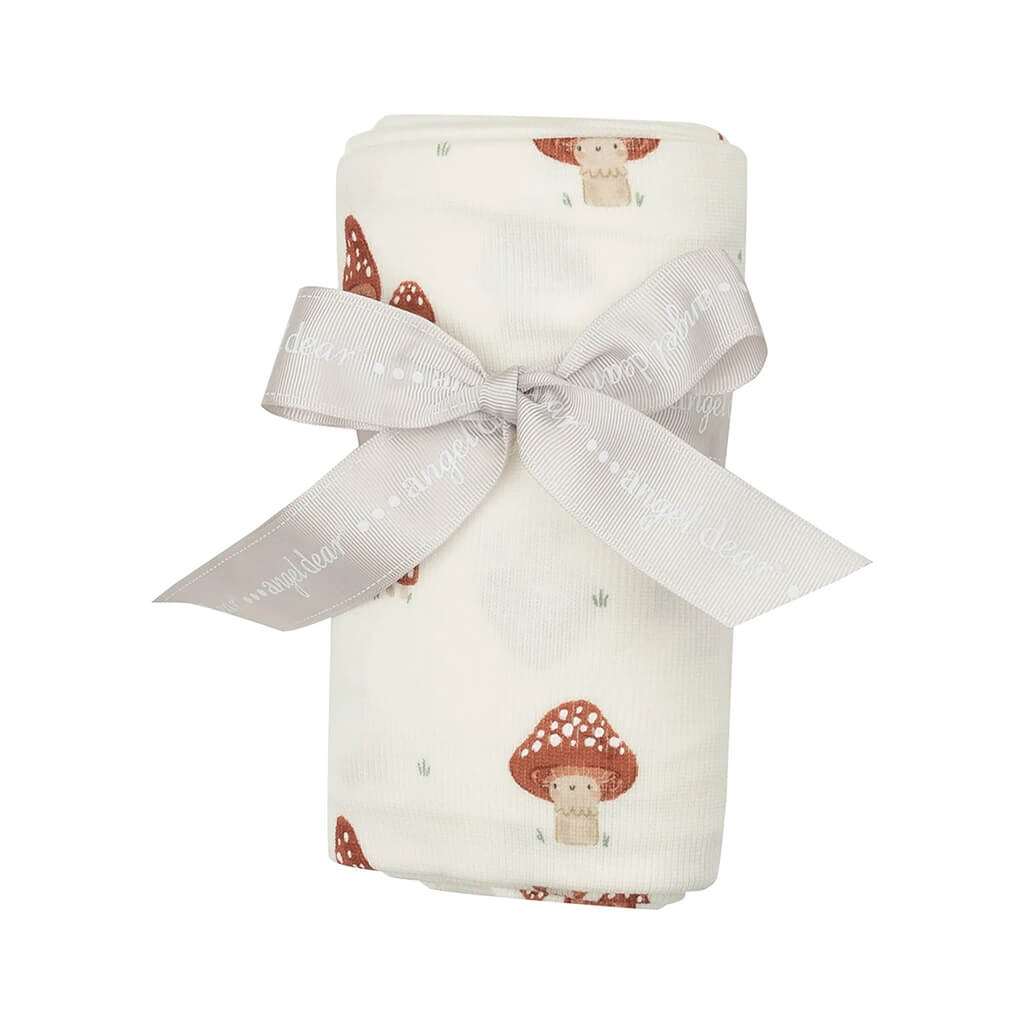 Angel Dear Muslin Swaddle Blanket Mushrooms