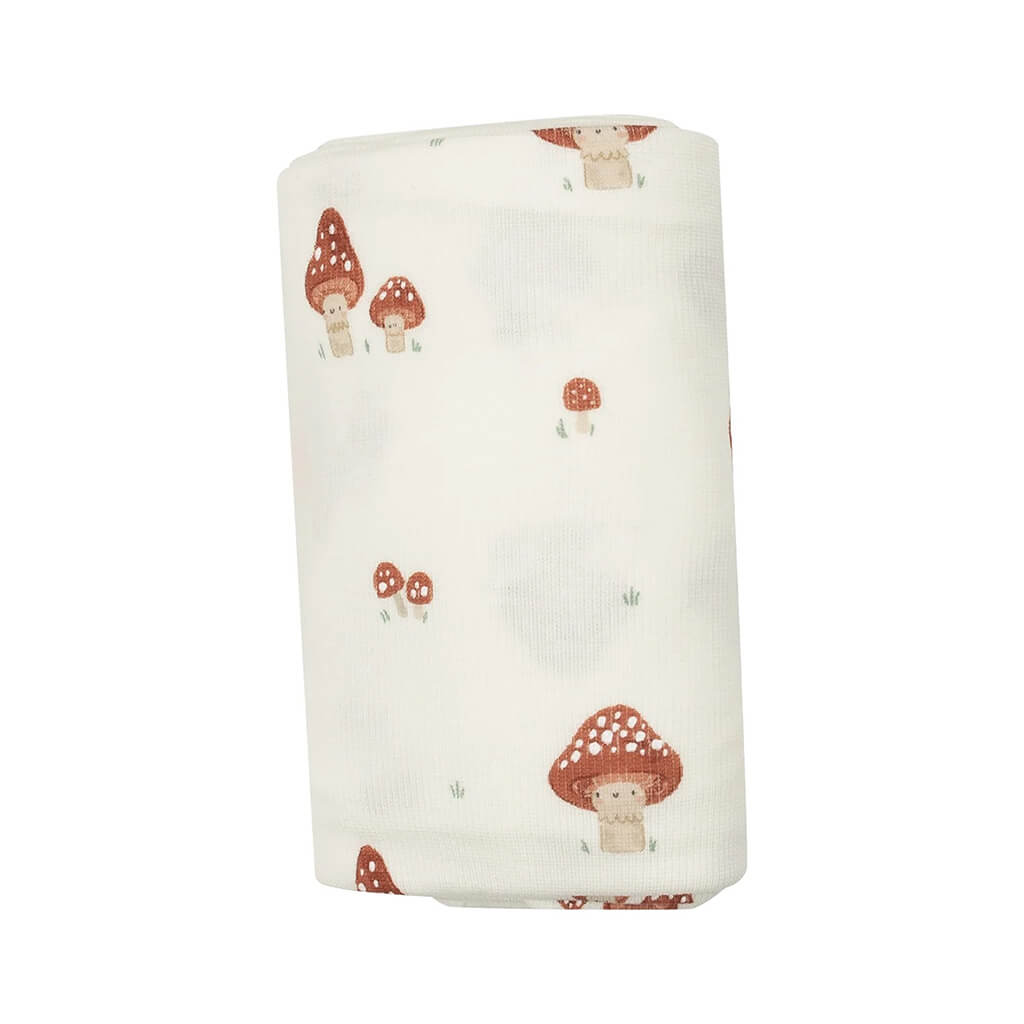 Angel Dear Muslin Swaddle Blanket Mushrooms