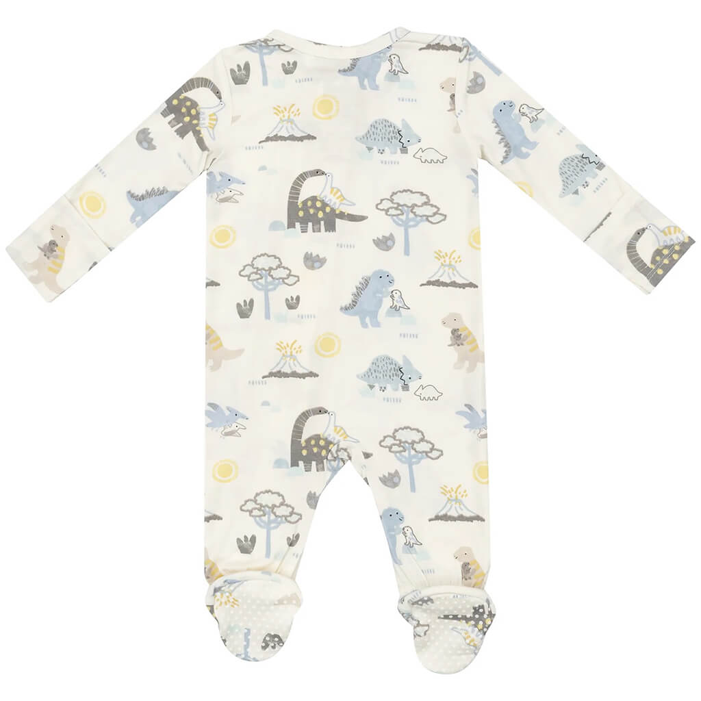 Angel Dear 2-Way Zipper Footie Baby Love Dinos