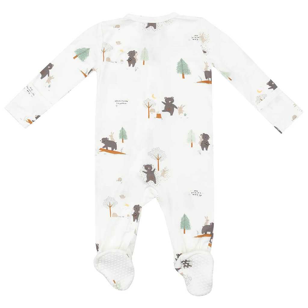 Angel Dear 2-Way Zipper Footie Bear and Bunny Adventures