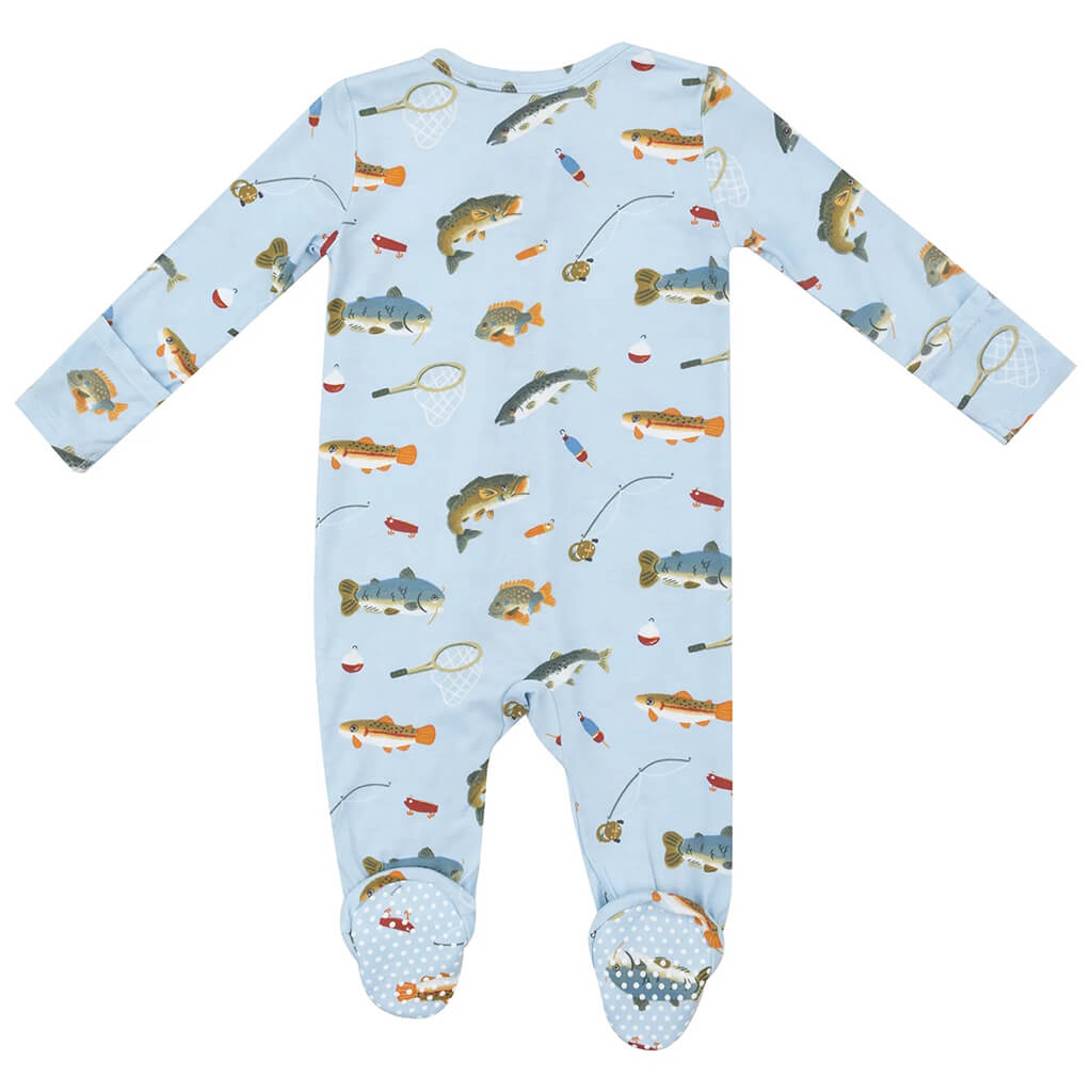 Angel Dear 2-Way Zipper Footie Fishing