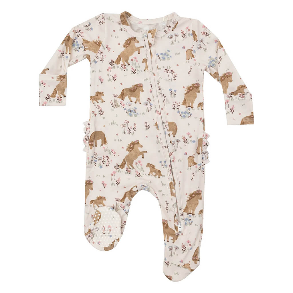 Angel Dear 2-Way Zipper Footie Pretty Ponies