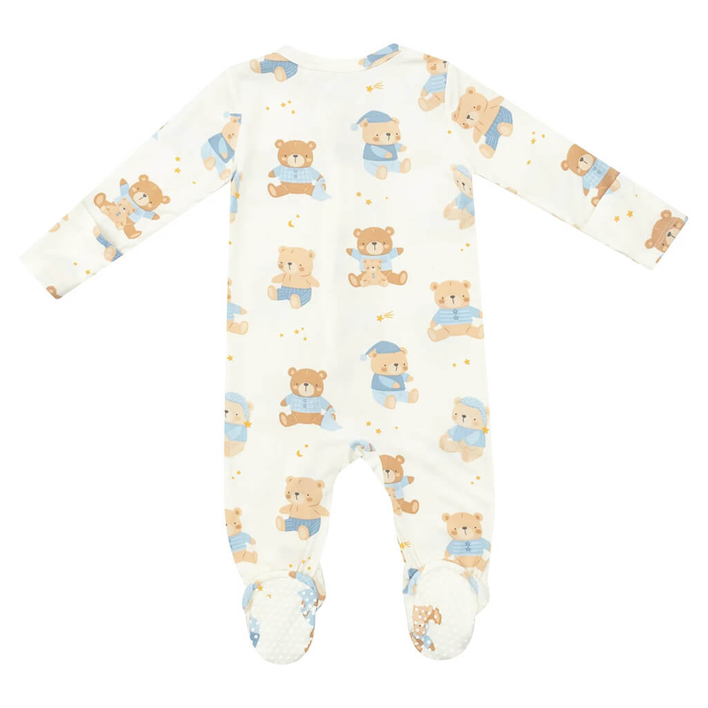 Angel Dear 2-Way Ruffle Zipper Footie Teddy Bears