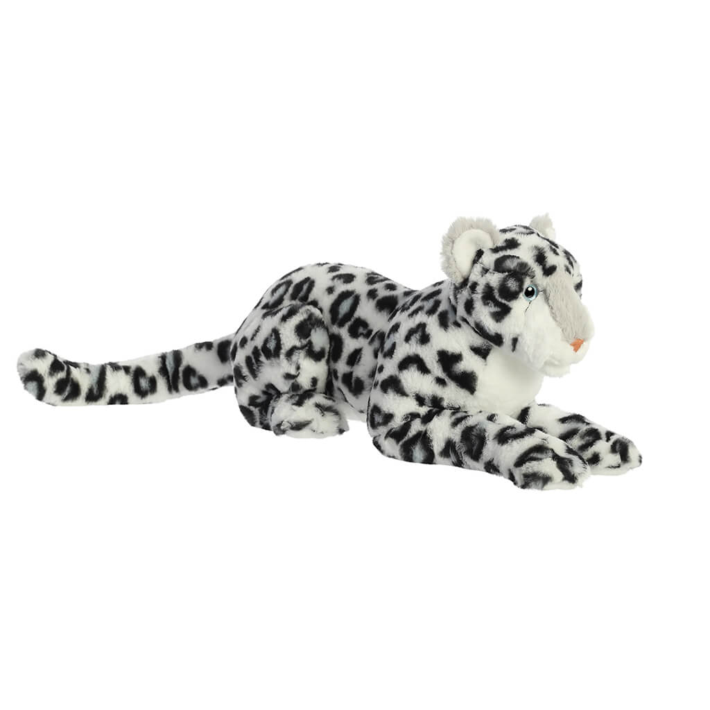 Asha White Leopard Plush Toy 20 Inch