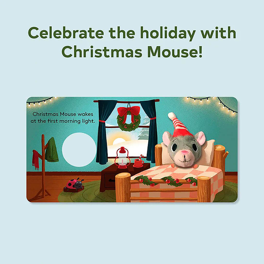 Christmas Mouse: Finger Puppet Book