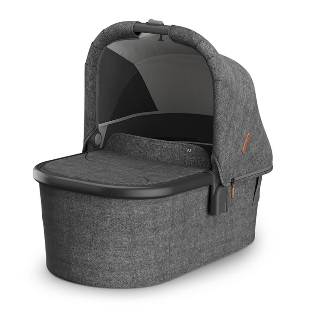 Color_Greyson (Charcoal Melange) | Vista V3 Bassinet | NINI and LOLI