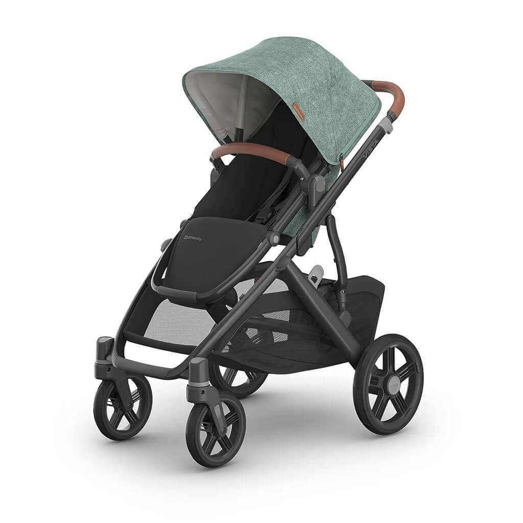 Color_Gwen (Green Melange/Carbon) | Vista V3 Stroller | NINI and LOLI