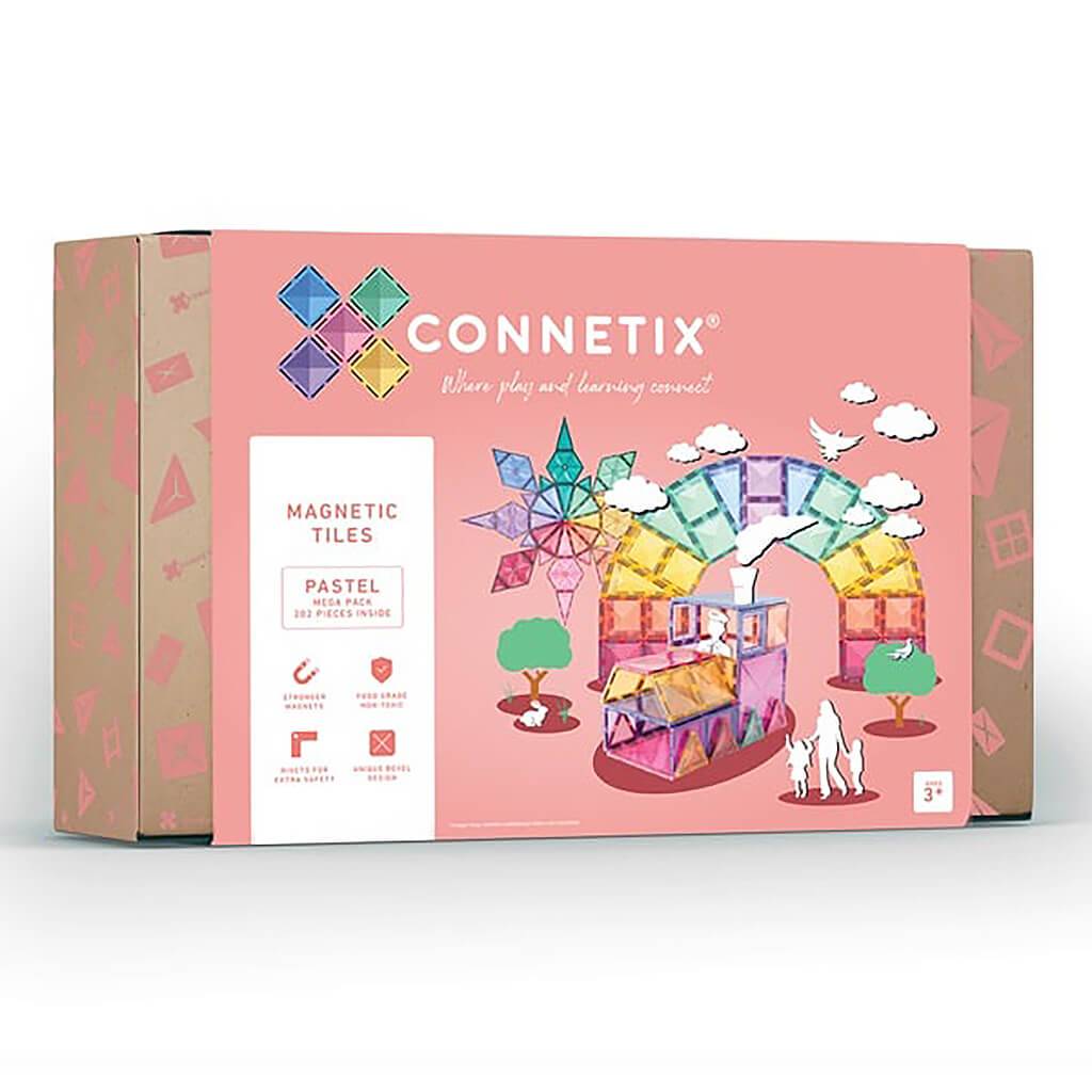 Connetix 202pc Pastel Mega Pack
