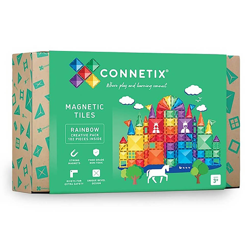 Connetix Rainbow 102pc Creative Pack