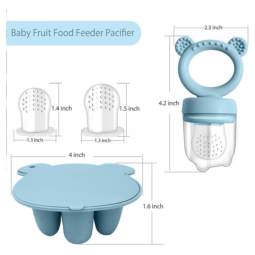 Color_Blue | Bear Fruit Feeder | NINI and LOLI