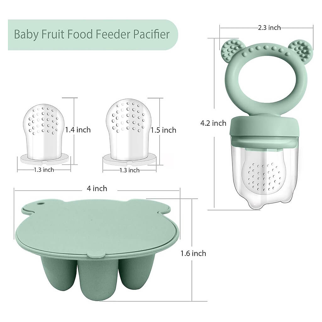 Color_Green | Bear Fruit Feeder | NINI and LOLI