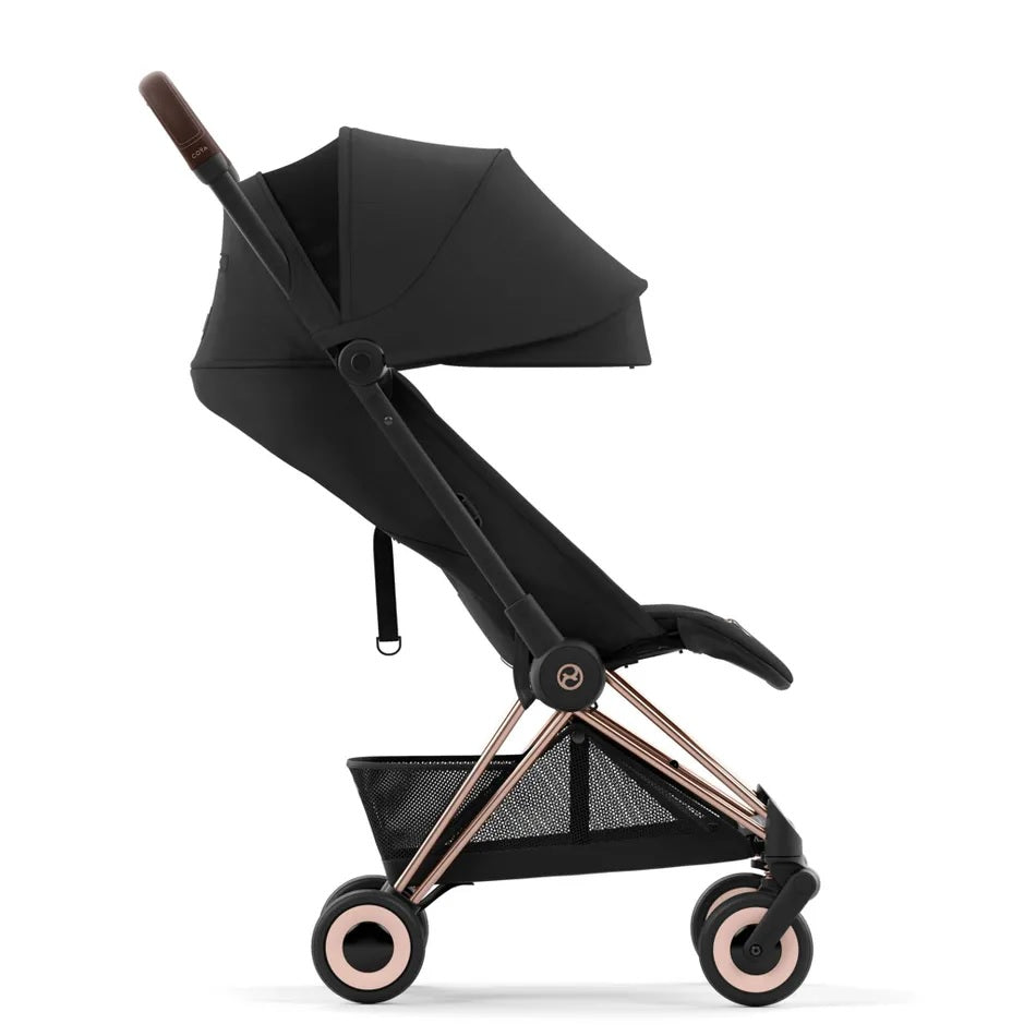 Color_Sepia Black | Cybex Coya Stroller Rose Gold | NINI and LOLI