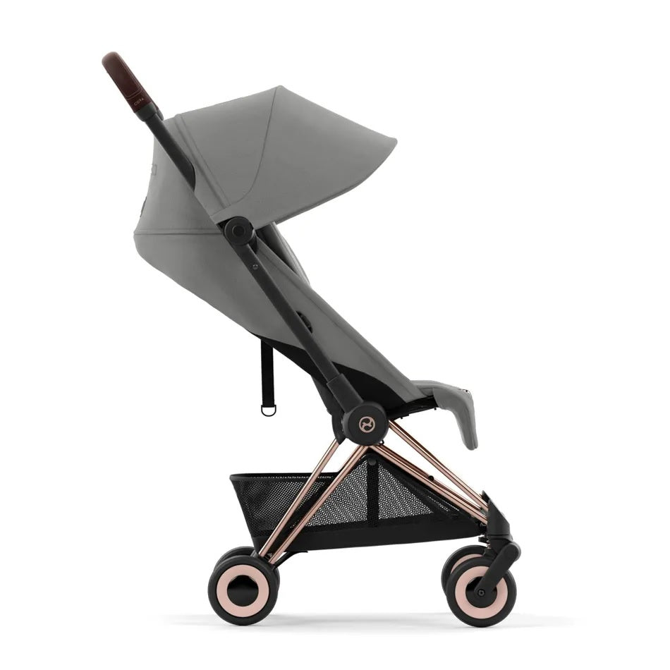 Color_Mirage Grey | Cybex Coya Stroller Rose Gold | NINI and LOLI