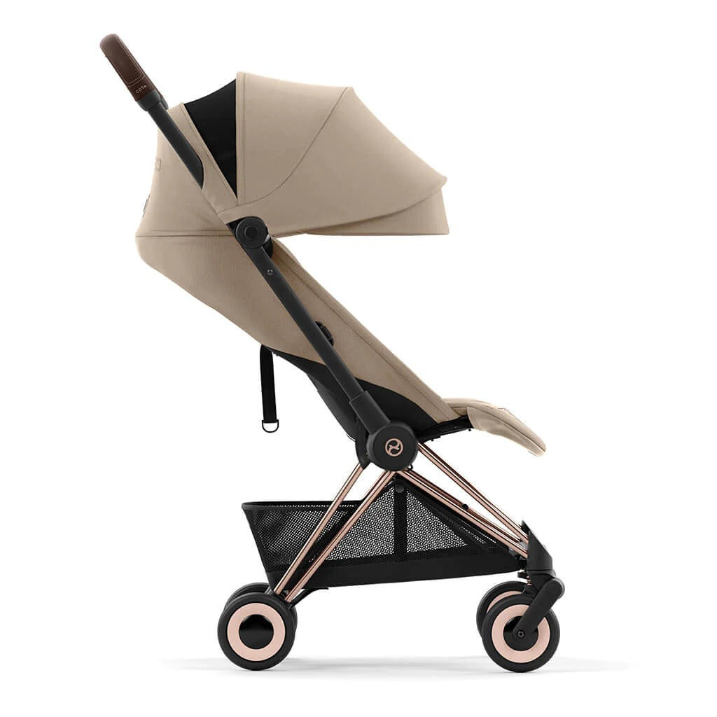 Color_Cozy Beige | Cybex Coya Stroller Rose Gold | NINI and LOLI