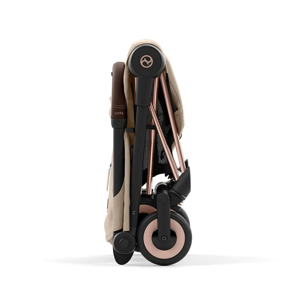 Color_Cozy Beige | Cybex Coya Stroller Rose Gold | NINI and LOLI