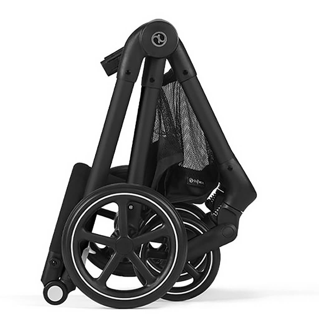 EOS Stroller Black Frame Moon Black Seat
