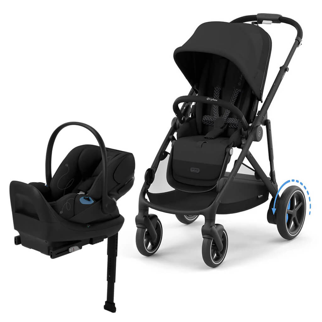 Color_Moon Black (Black Frame) | e-Gazelle S + Cloud G Lux | NINI and LOLI