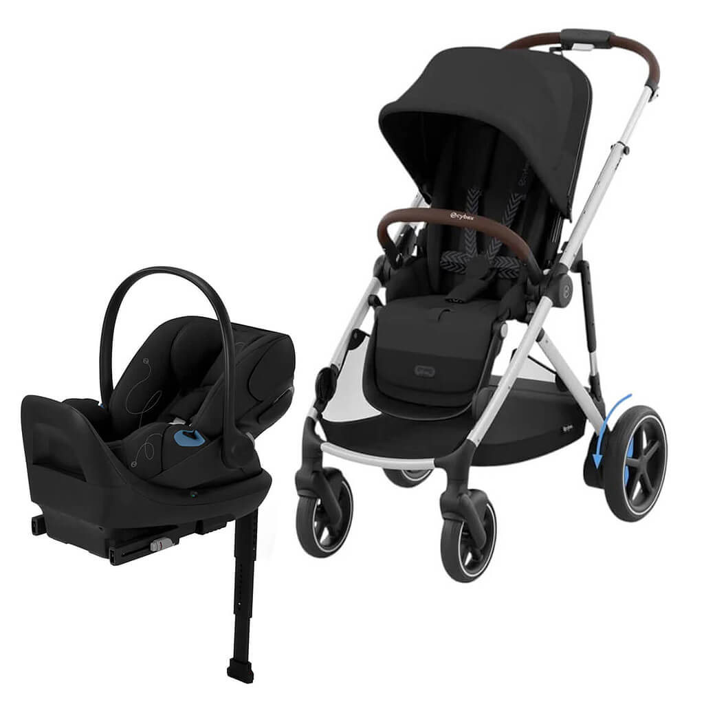 Color_Moon Black (Silver Frame) | e-Gazelle S + Cloud G Lux | NINI and LOLI