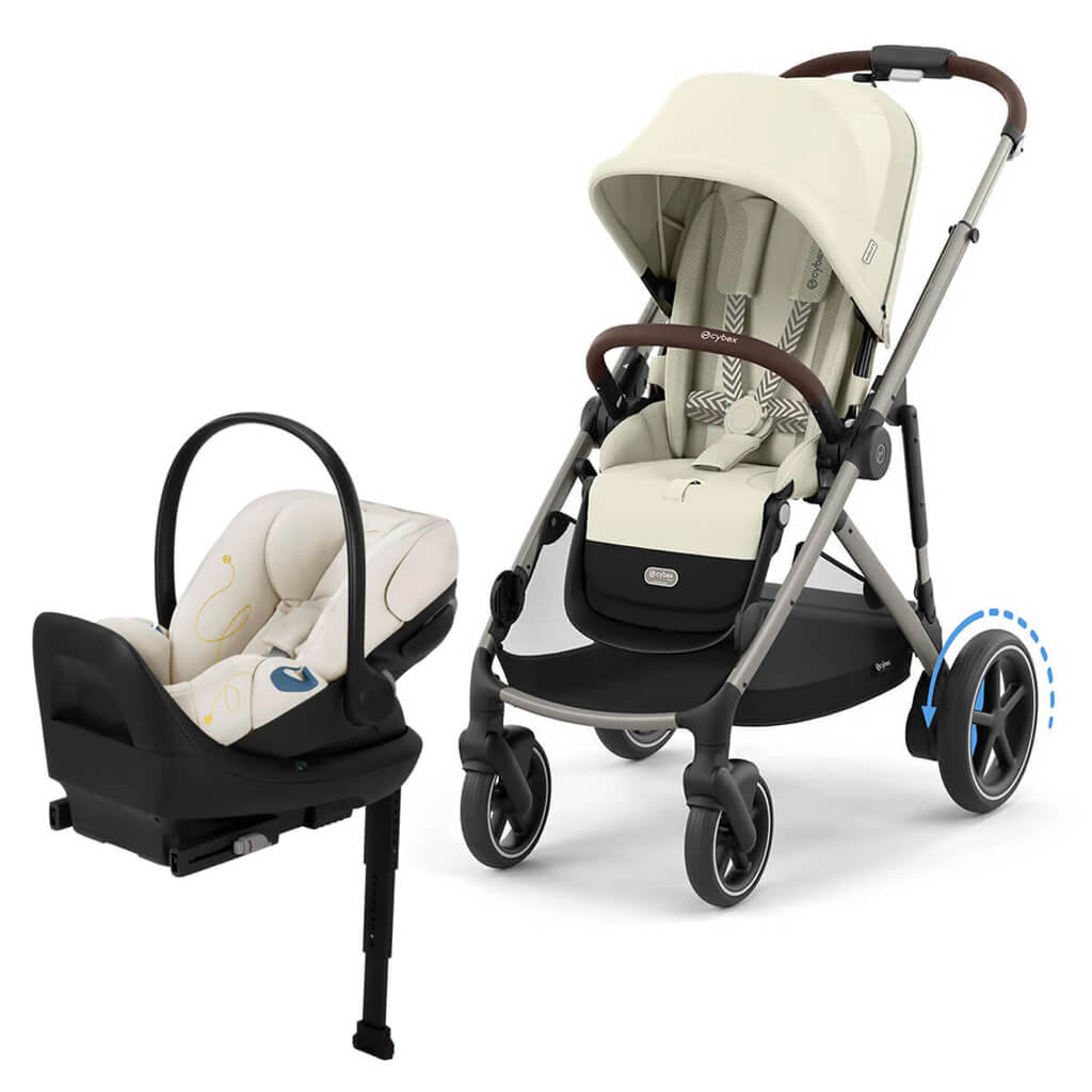 Color_Seashell Beige (Taupe Frame) | e-Gazelle S + Cloud G Lux | NINI and LOLI