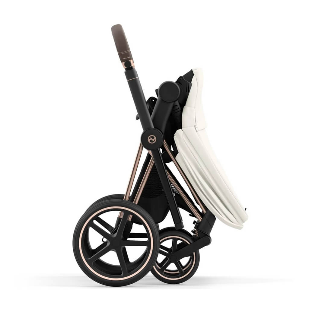 Color_Off White | Cybex Priam 4 Complete Stroller Rose Gold/Brown | NINI and LOLI