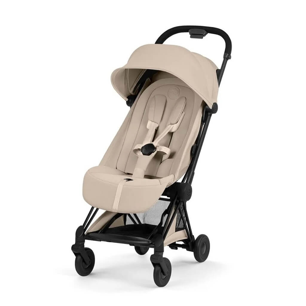 Color_Matte Black Frame/Cozy Beige | New Coya Stroller Style Collection | NINI and LOLI