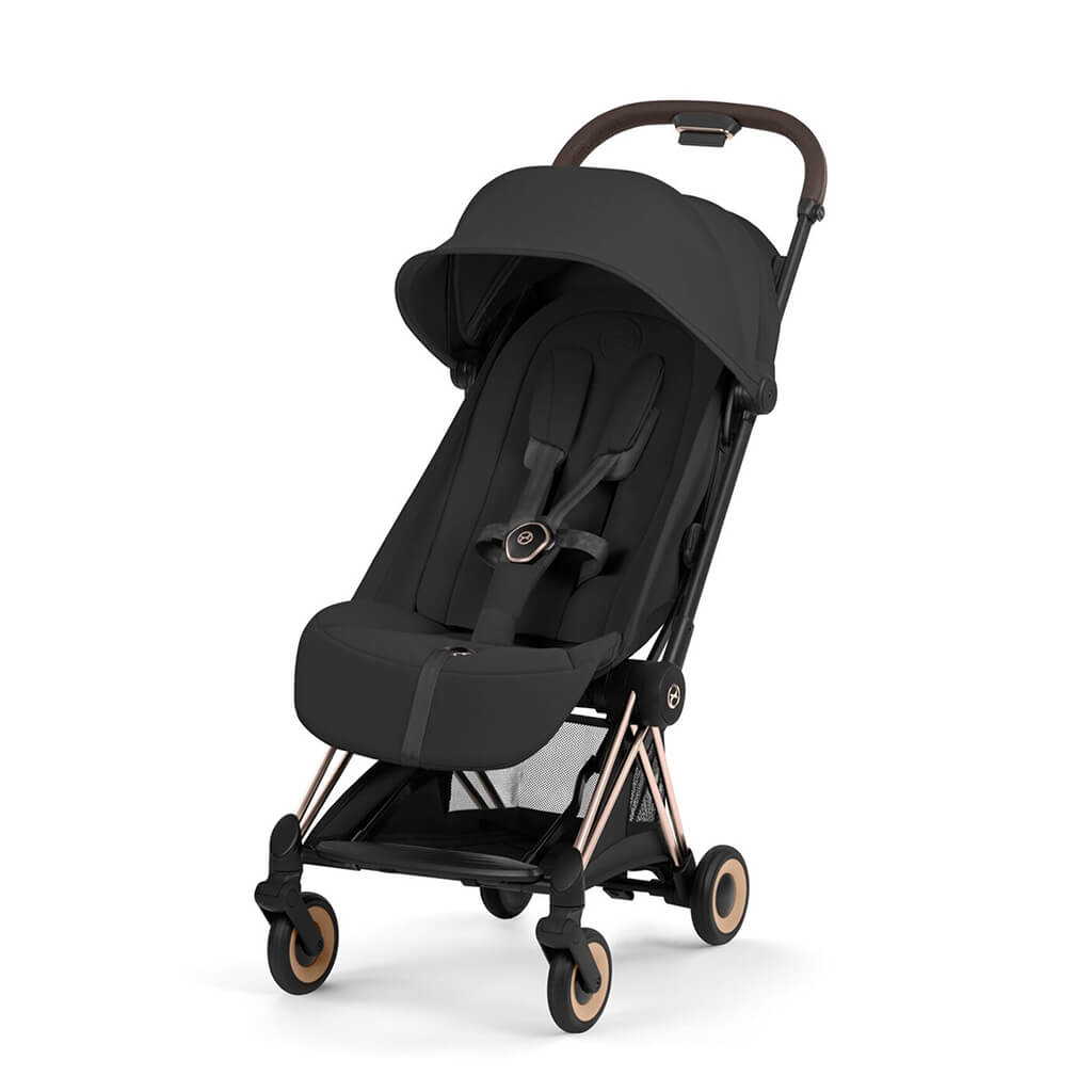 Color_Chrome Frame/Sepia Black | New Coya Stroller Style Collection | NINI and LOLI