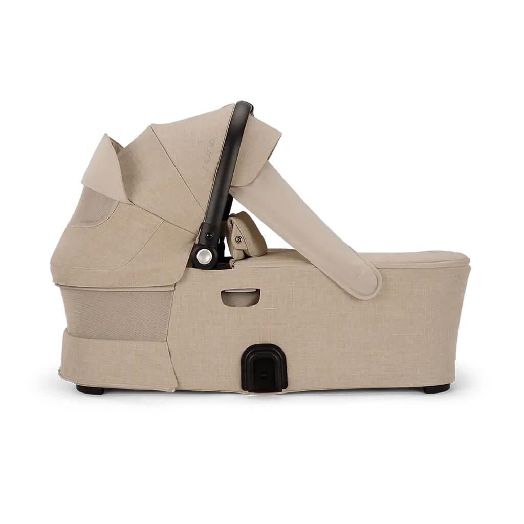 Color_Biscotti | Nuna DEMI Next Bassinet + Stand Hazelwood | NINI and LOLI