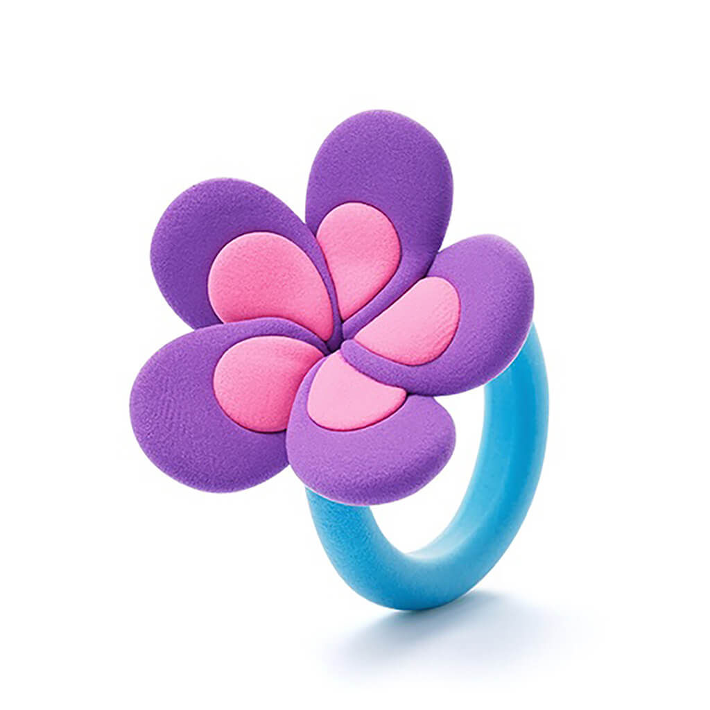 Hey Clay Bijou Flower Rings