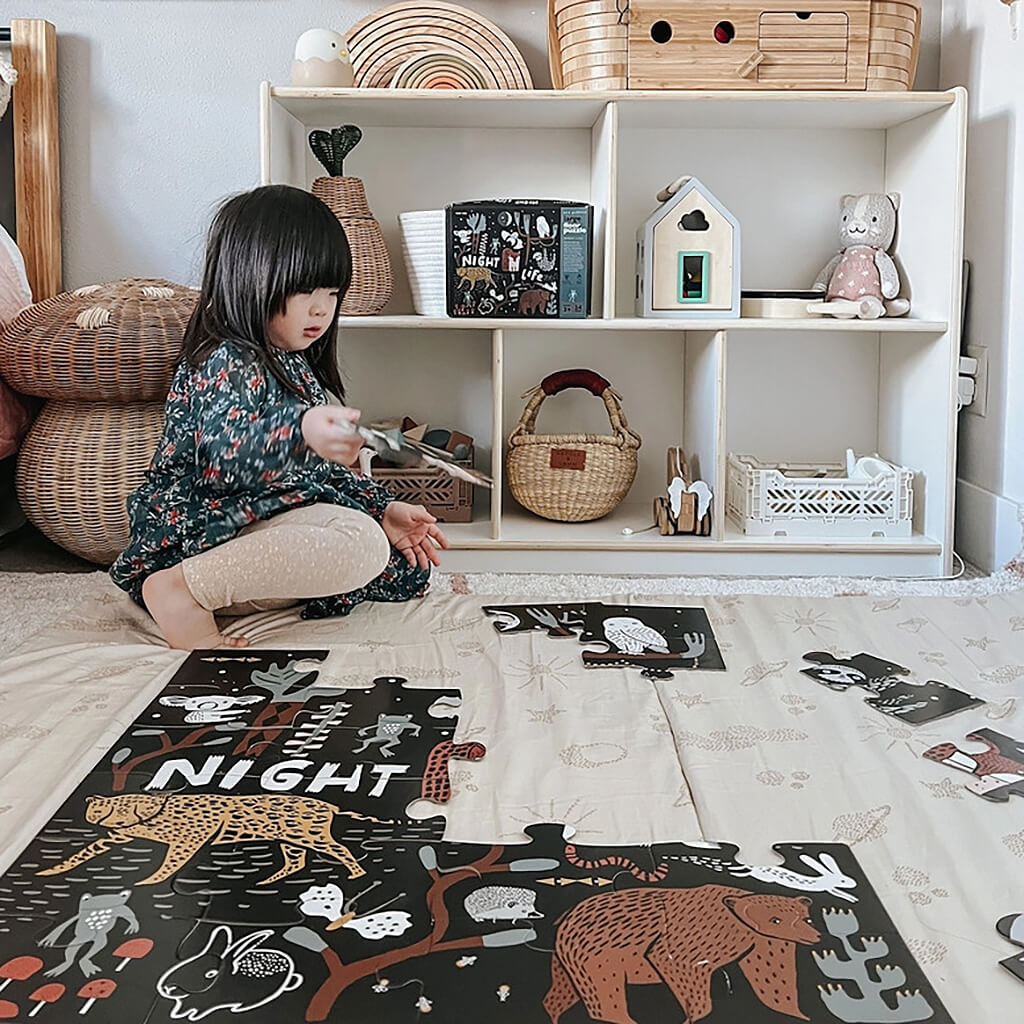 Floor Puzzle - Night Life