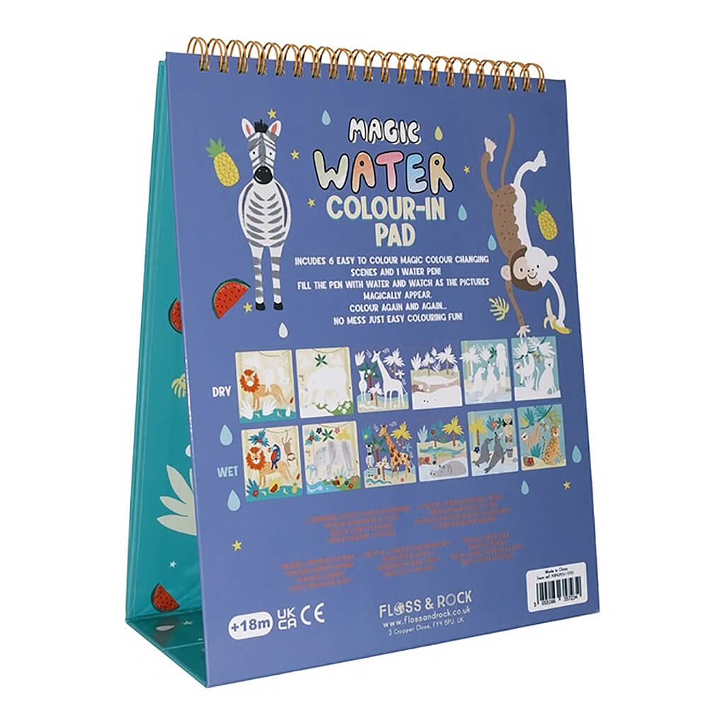 Magic Color Changing Watercard Easel and Pen Jungle