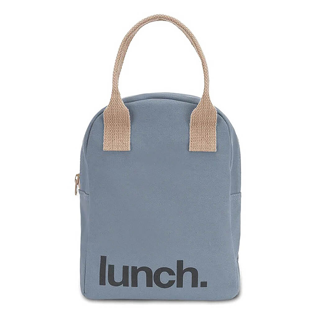 Zipper Lunch Bag - Blue Lunch