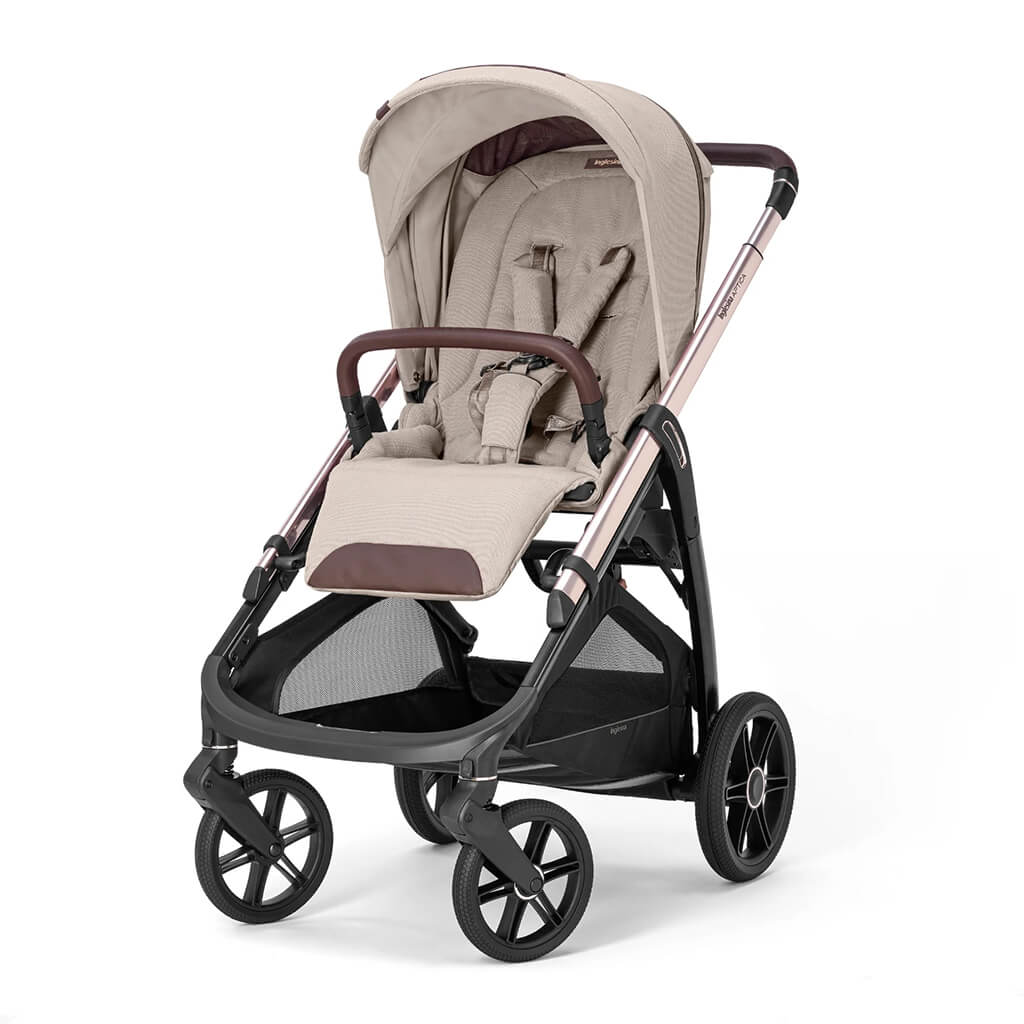 Color_Pashmina Beige | Aptica Complete Stroller + Bassinet + Stand | NINI and LOLI