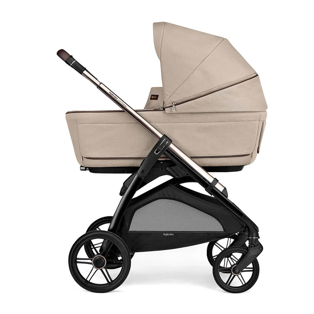 Color_Pashmina Beige | Aptica Complete Stroller + Bassinet + Stand | NINI and LOLI