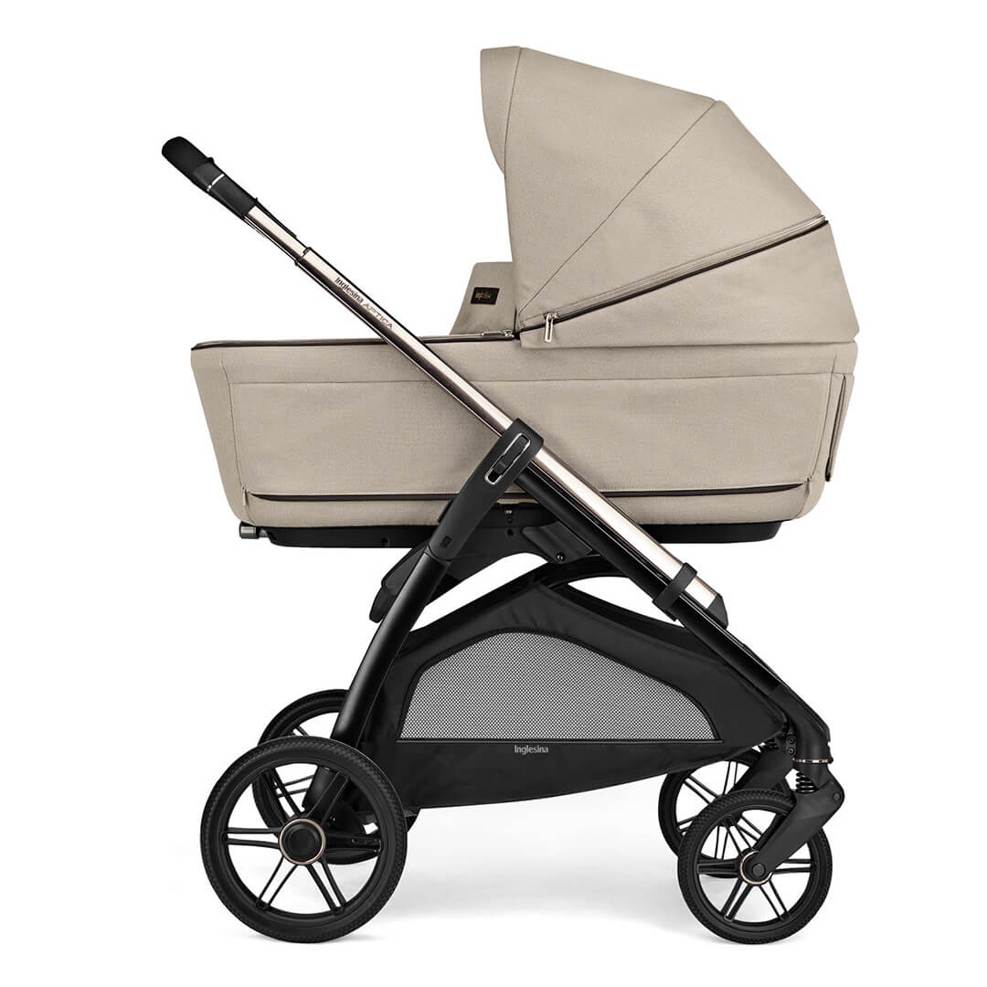 Color_Pashmina Beige | Aptica Complete Stroller + Bassinet + Stand | NINI and LOLI