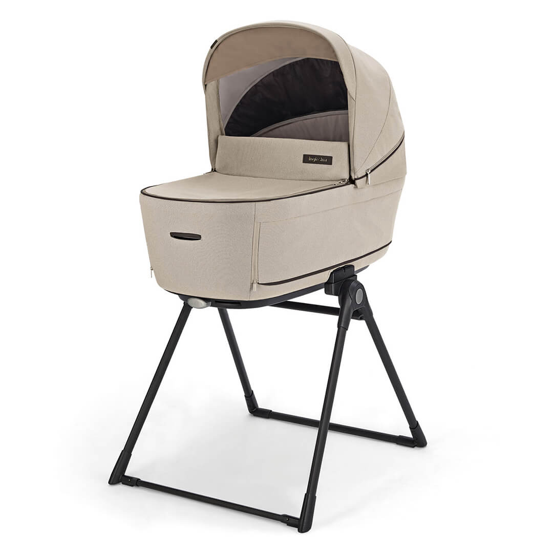Color_Pashmina Beige | Aptica Complete Stroller + Bassinet + Stand | NINI and LOLI