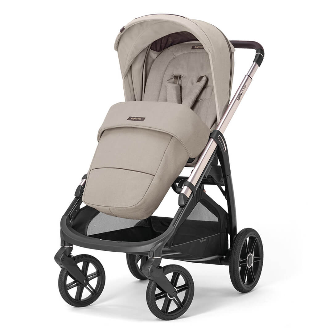 Color_Pashmina Beige | Aptica Complete Stroller + Bassinet + Stand | NINI and LOLI